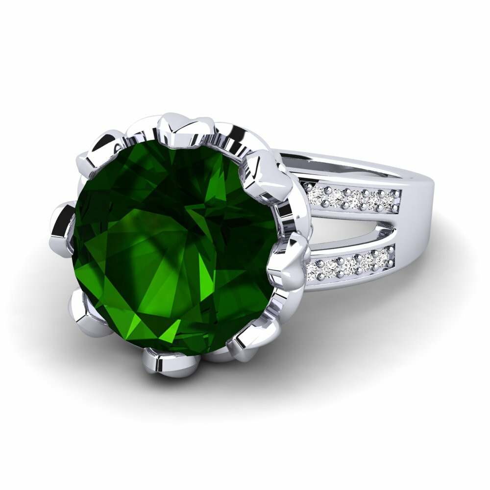 Green Tourmaline Ring Nida