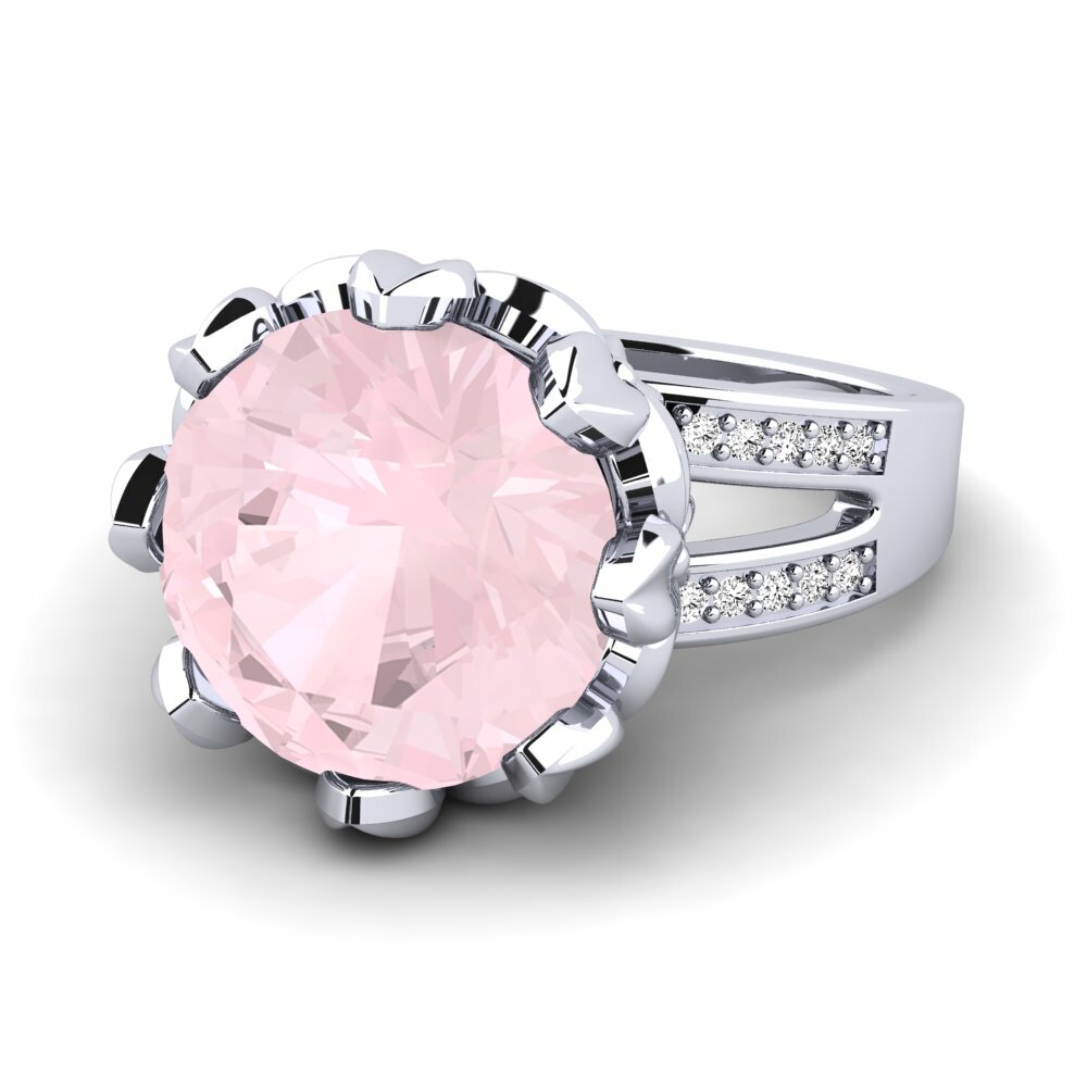 Rose Quartz Ring Nida