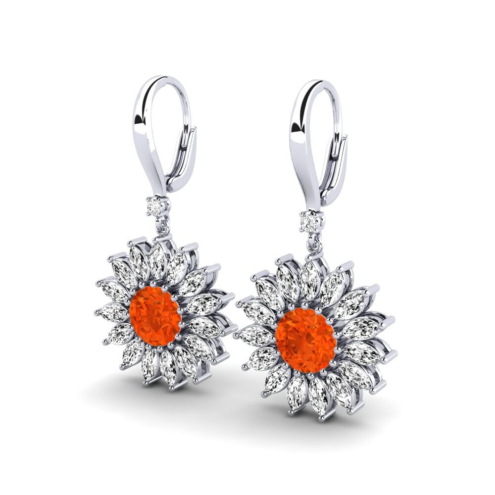 Fire-Opal Women's Earring Nidia