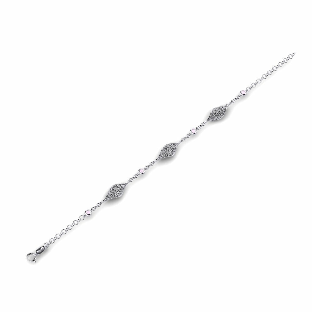 Zafiro Rosado Pulsera de Mujer Niesha