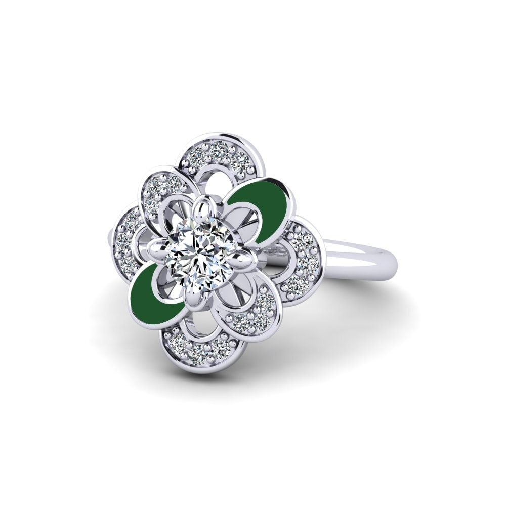 950 Platin Ring Nigear