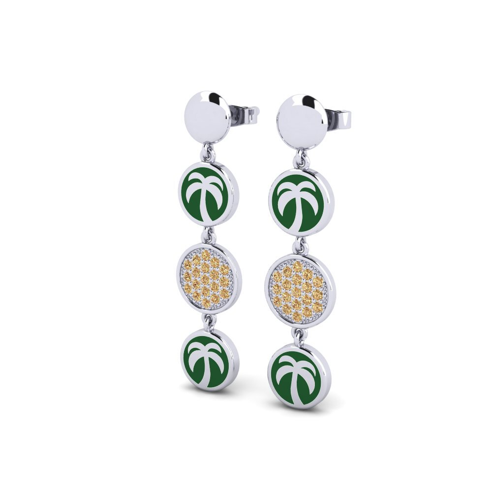 Brown Diamond Women's Earring Nikon