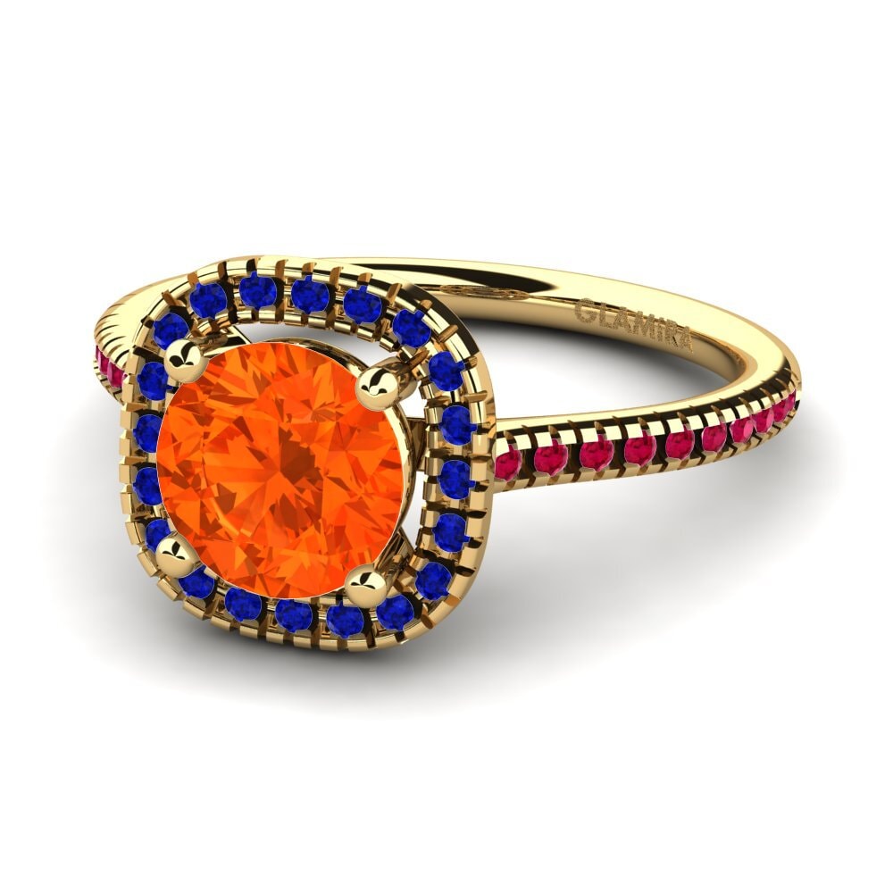 14k Yellow Gold Engagement Ring Nillson