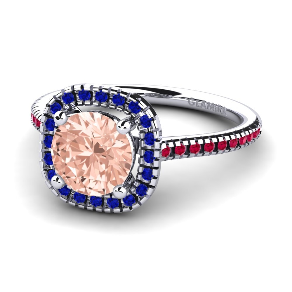 Morganite Engagement Ring Nillson