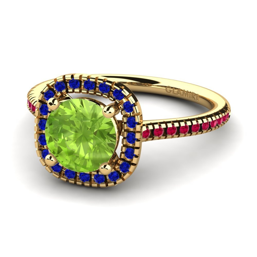 9k Yellow Gold Engagement Ring Nillson