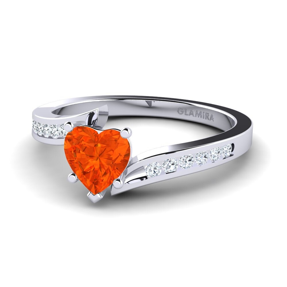 Fire Opal Women's Ring Nina