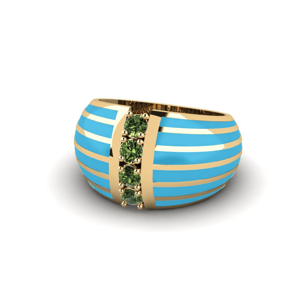 Grüner Saphir Ring Niraisha