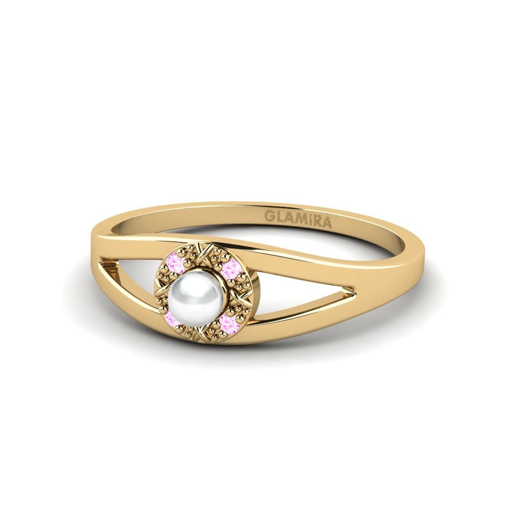 Zafiro Rosado Anillo Niyenori