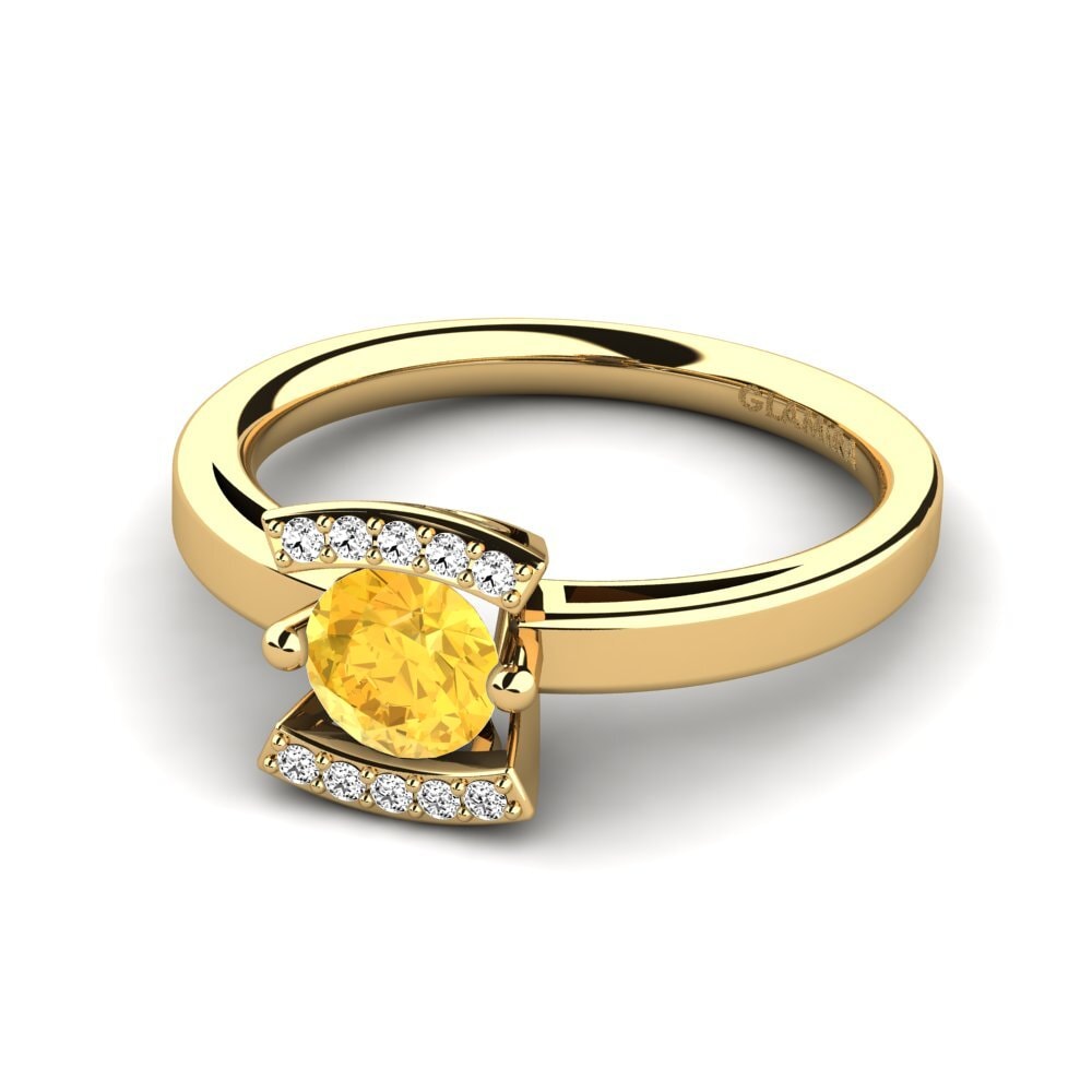 Citrin Verlobungsring Allecra 0.5 crt