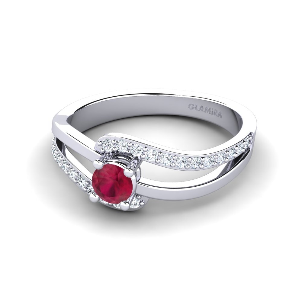 Rubin Verlobungsring Bernarda