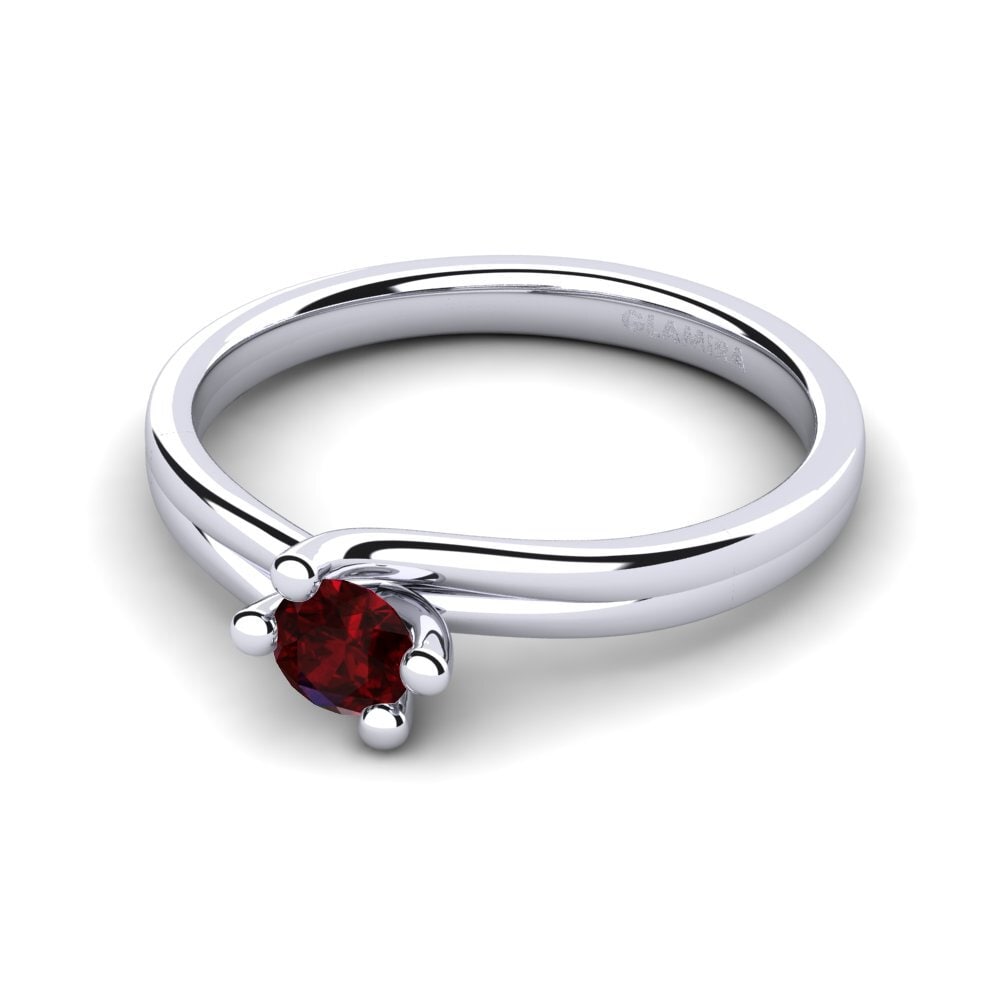Garnet Engagement Ring Bridal Dream