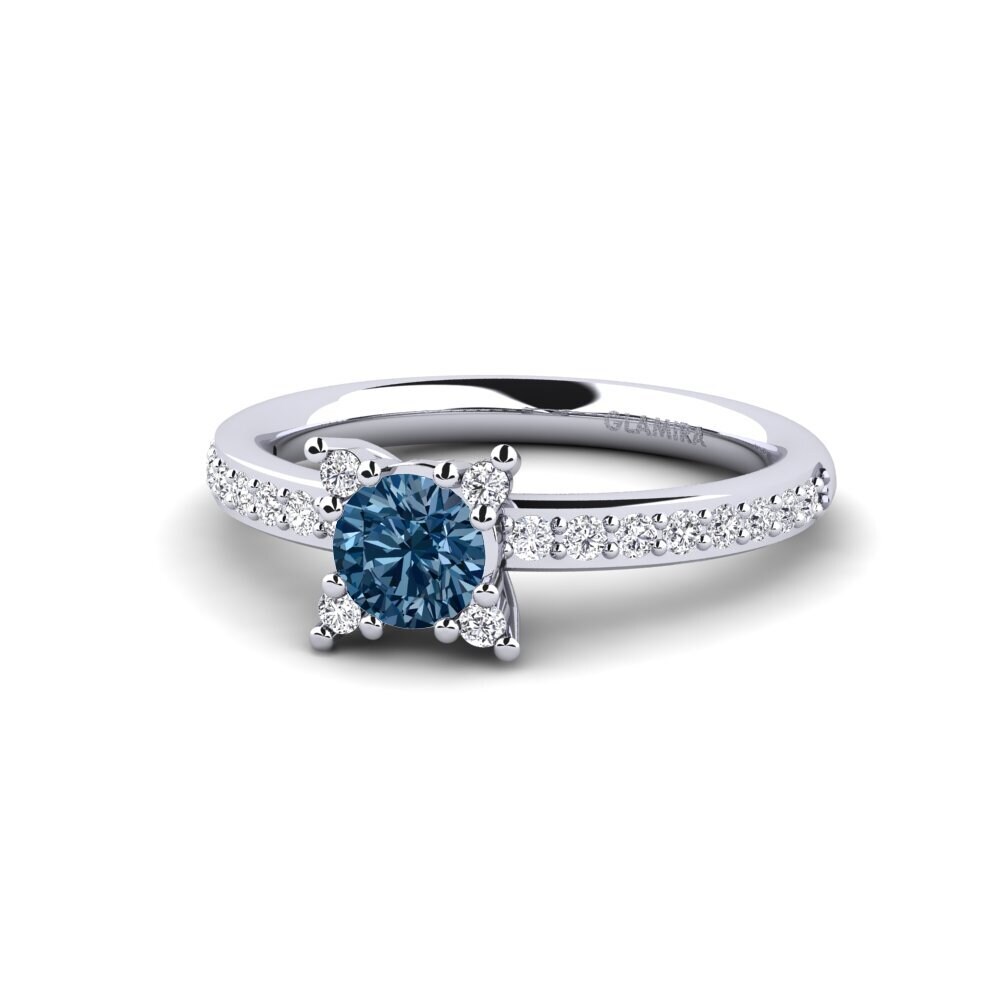Blauer Diamant Verlobungsring Eglontina