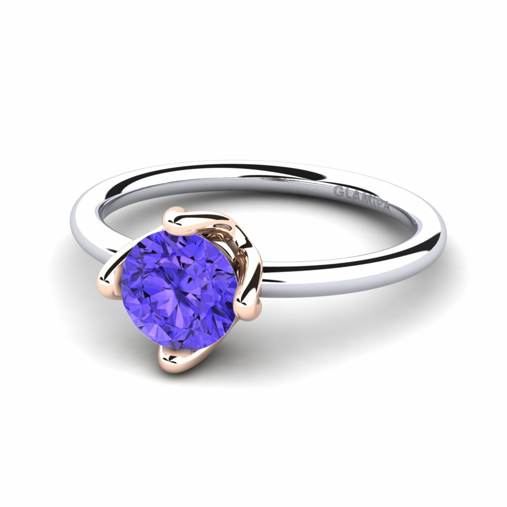 Bague de fiançailles Loredana 1.0 crt Tanzanite