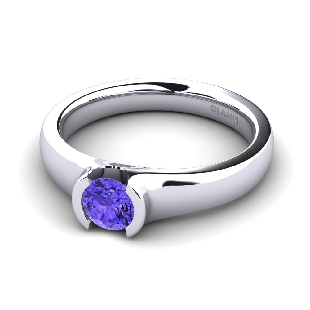 Tanzanite Engagement Ring Sabrina