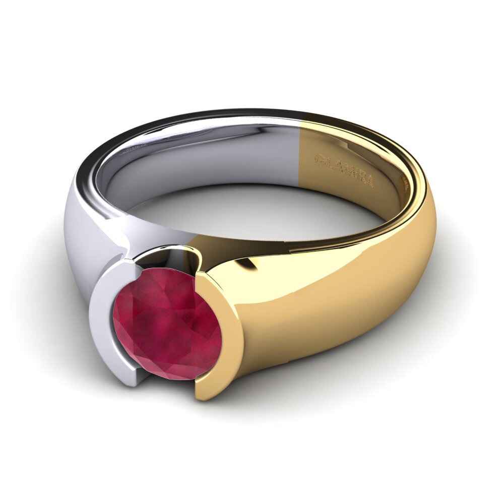 Rubí Anillo de compromiso Sabrina 1.0 crt