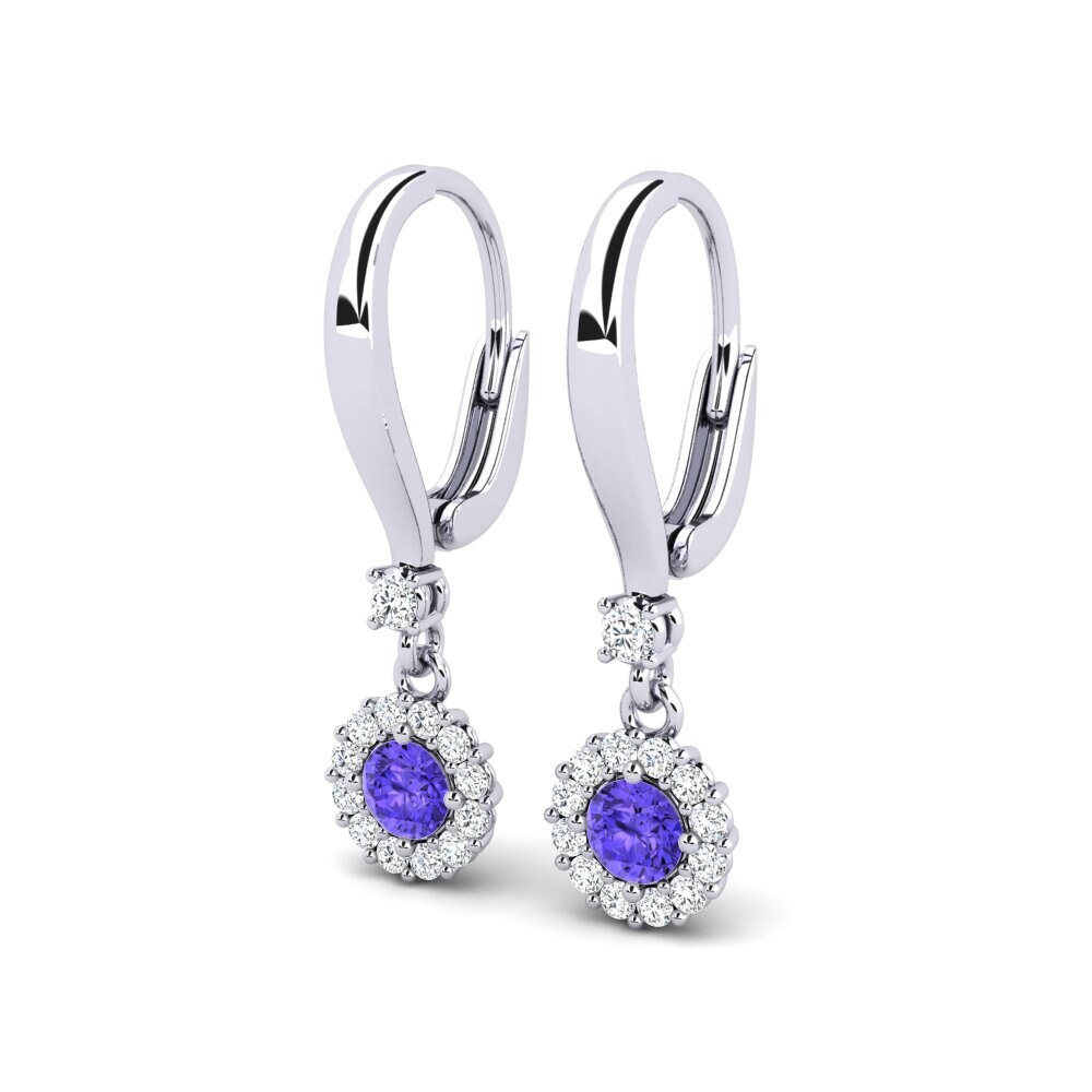 Tanzanite Women's Earring Nodosite