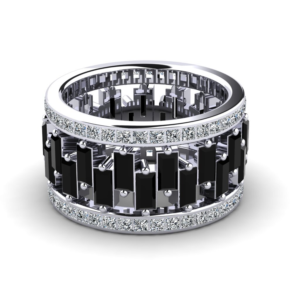 Schwarzer Diamant Ring Noelia