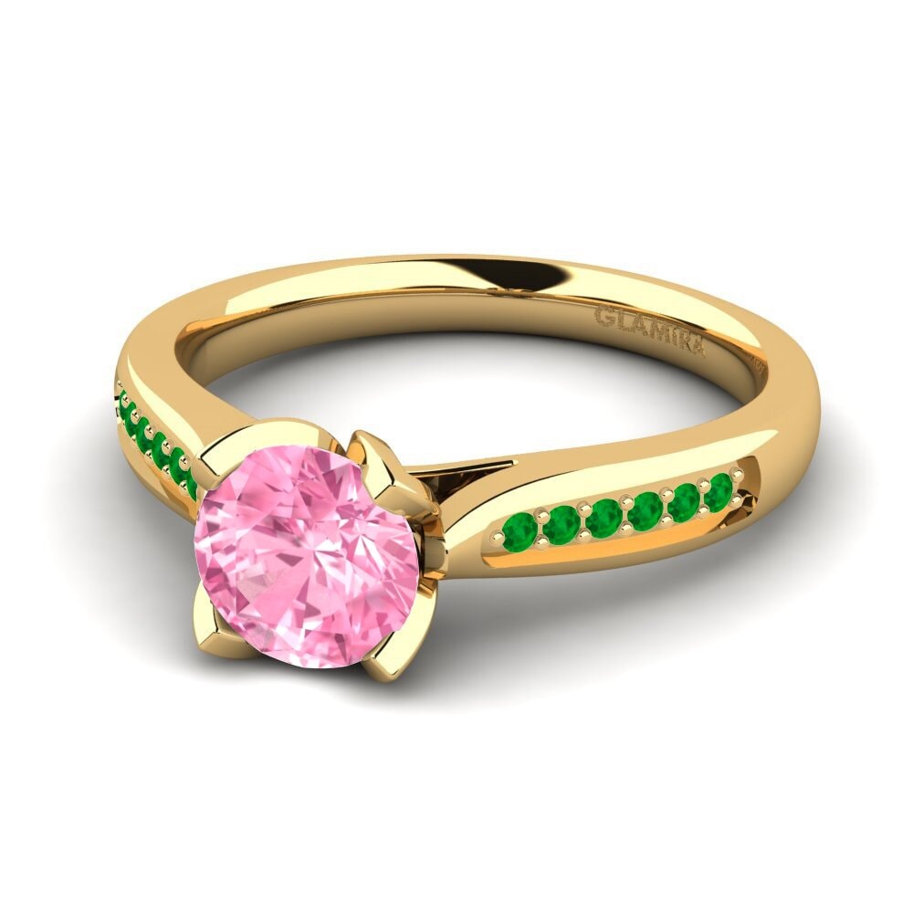 Pink Sapphire Engagement Ring Noemin