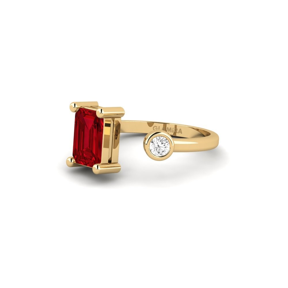Red Zirconia SYLVIE Ring Norho