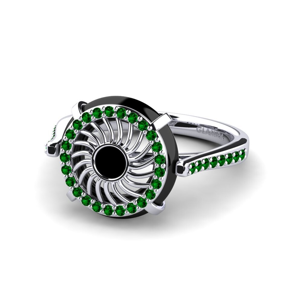 Green Zirconia Ring Norris