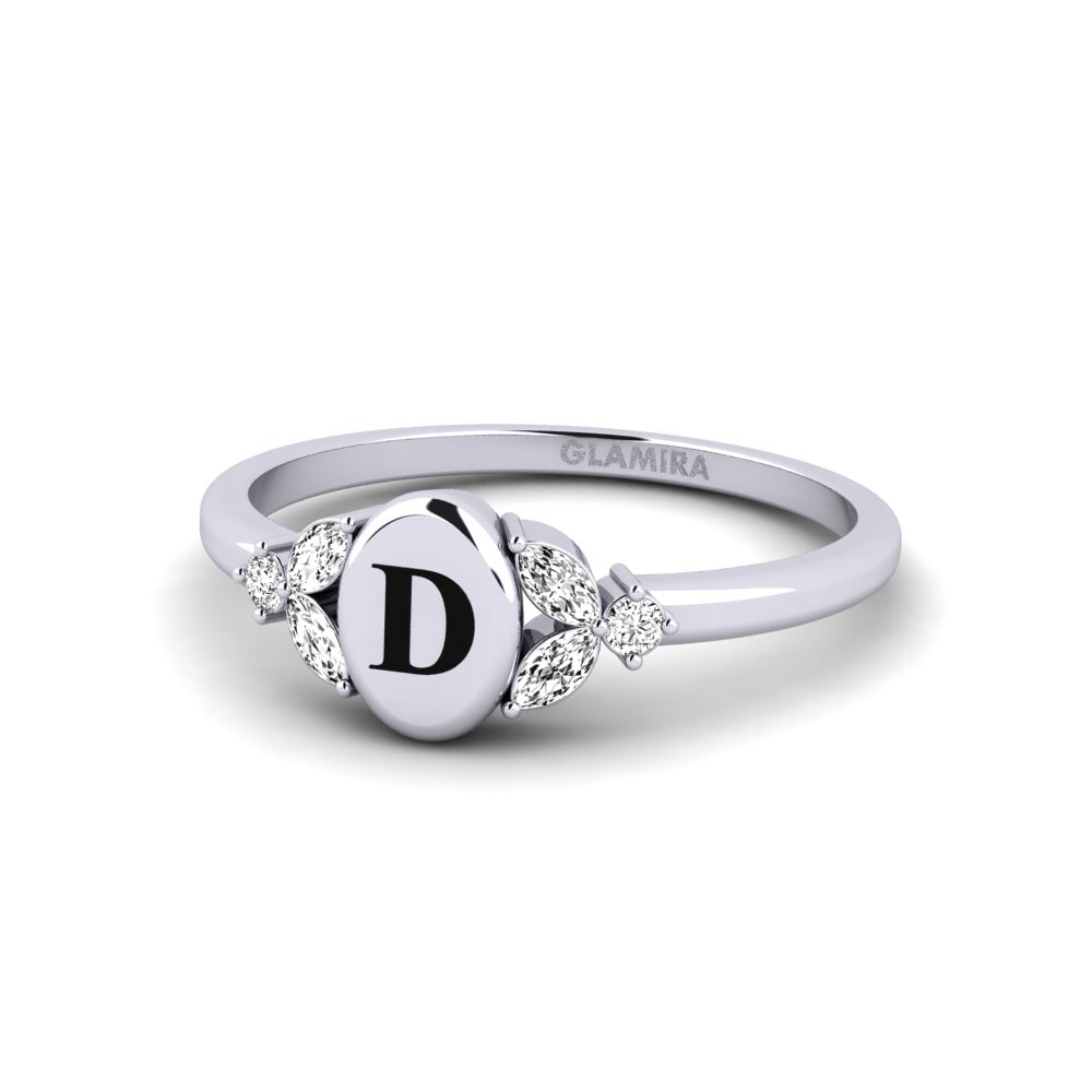 Palladium 950 Moissanit Ring Notredame