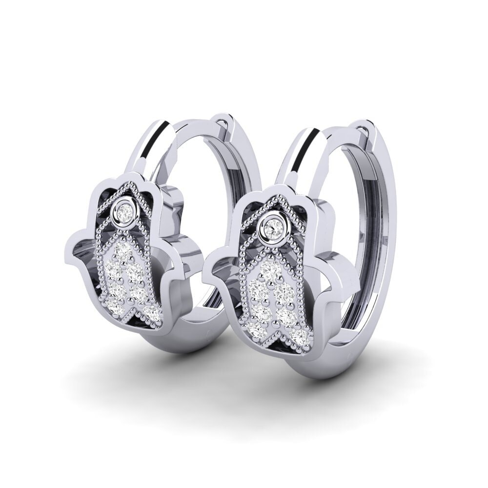 950 Platinum Women's Earring Novis