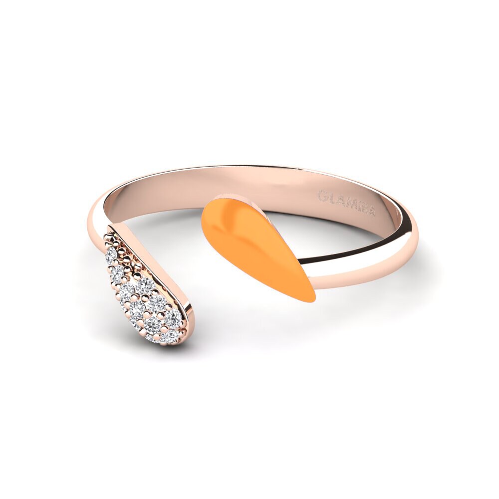 Rotgold 375 Ring Nuoli