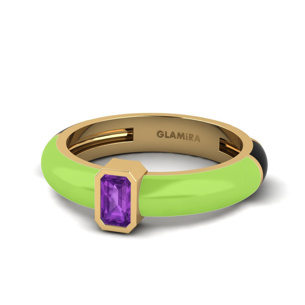 Amethyst Ring Nuvoloso