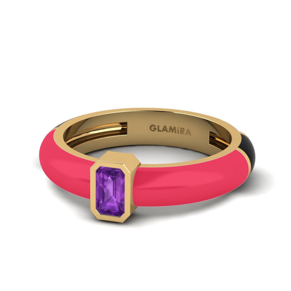 Amethyst Ring Nuvoloso