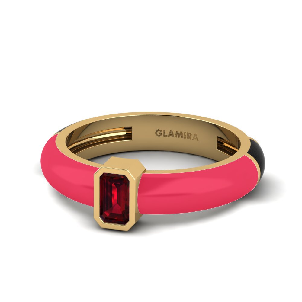 Granat Ring Nuvoloso
