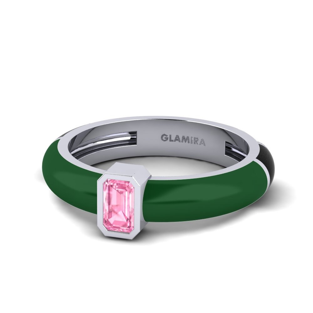 950 Platin Ring Nuvoloso