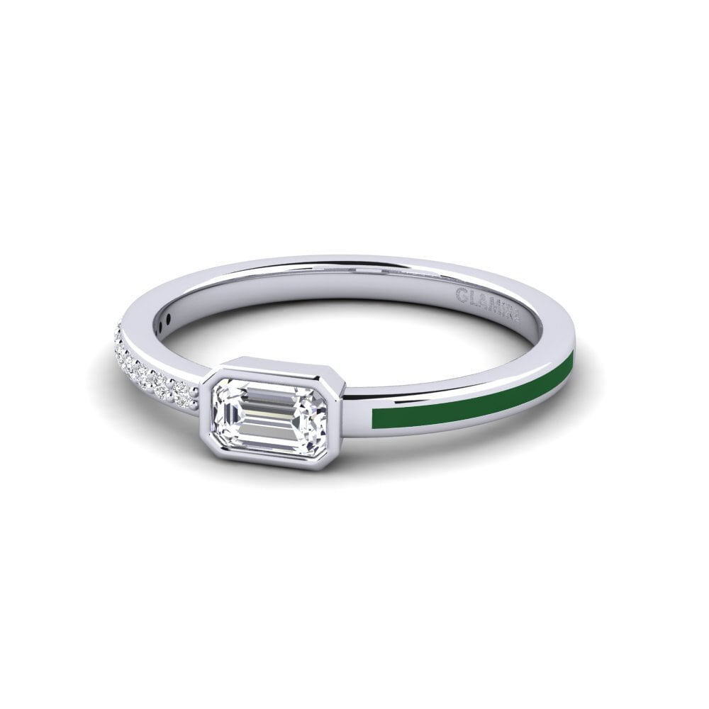 950 Platin Verlobungsring Nymbre