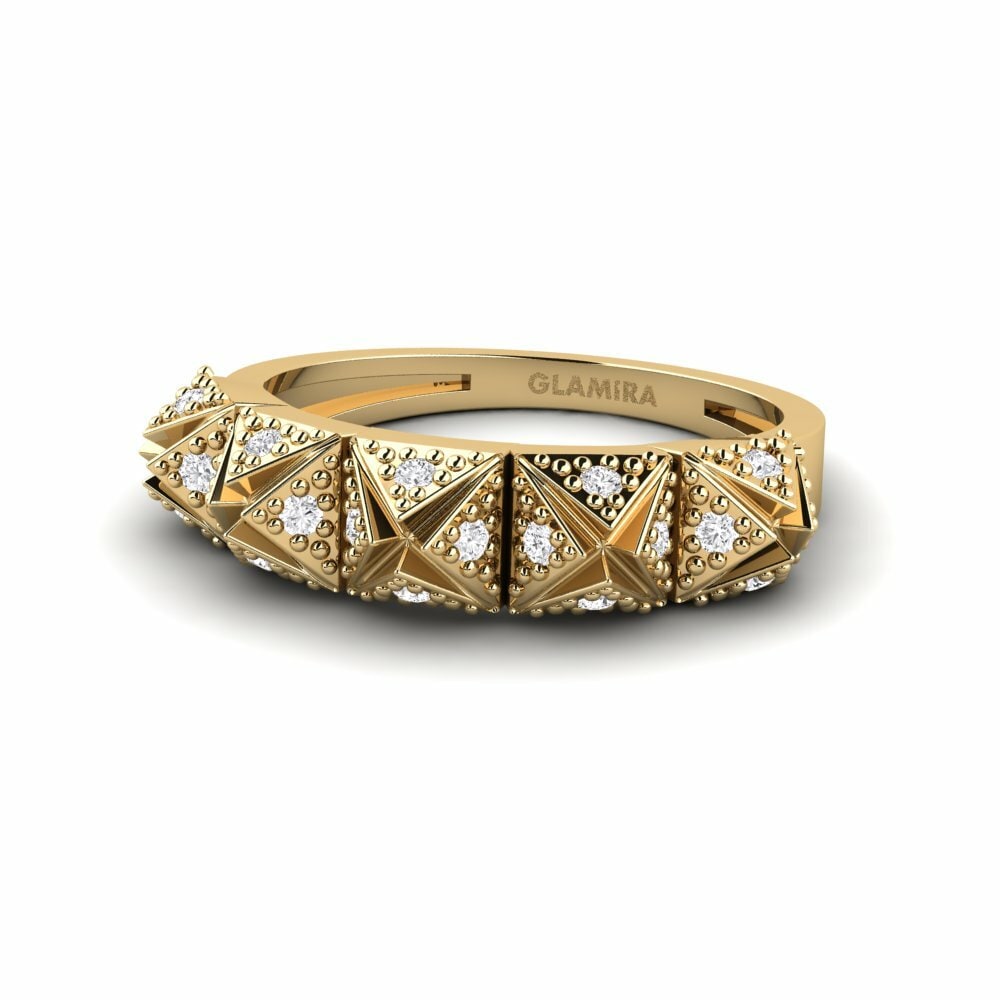 Saphir Blanc Bague Nyuso