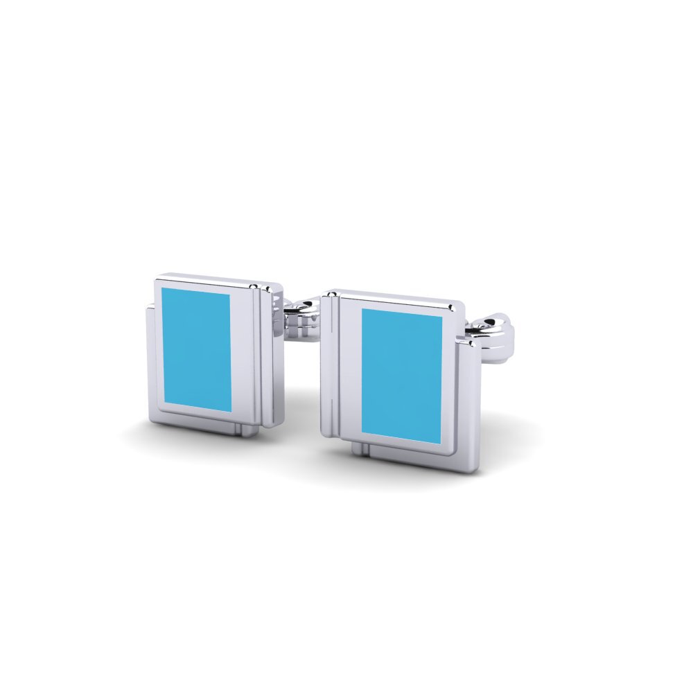 950 Platin Ohrringe Obertaj