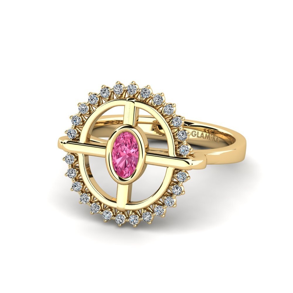 Pink Tourmaline Ring Oburom