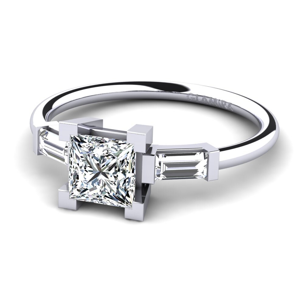 Zirconia Engagement Ring Octavise