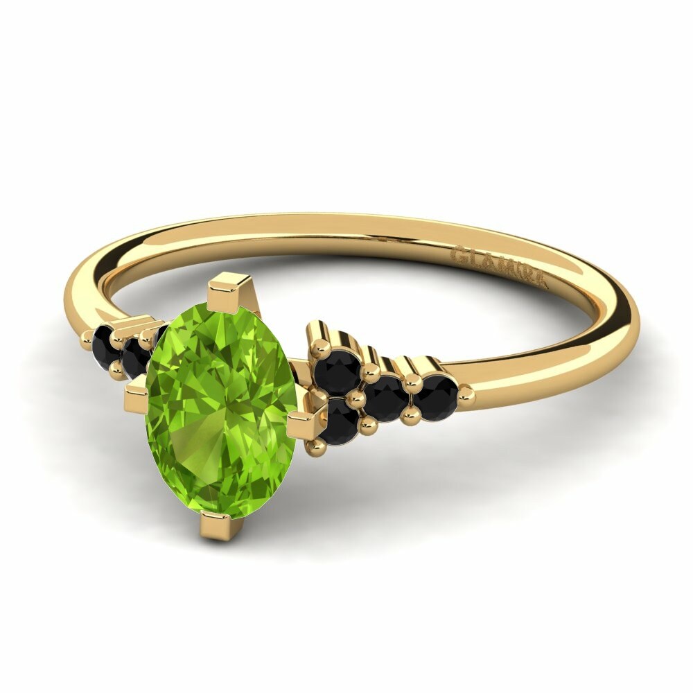 Peridot Engagement Ring Odelyn