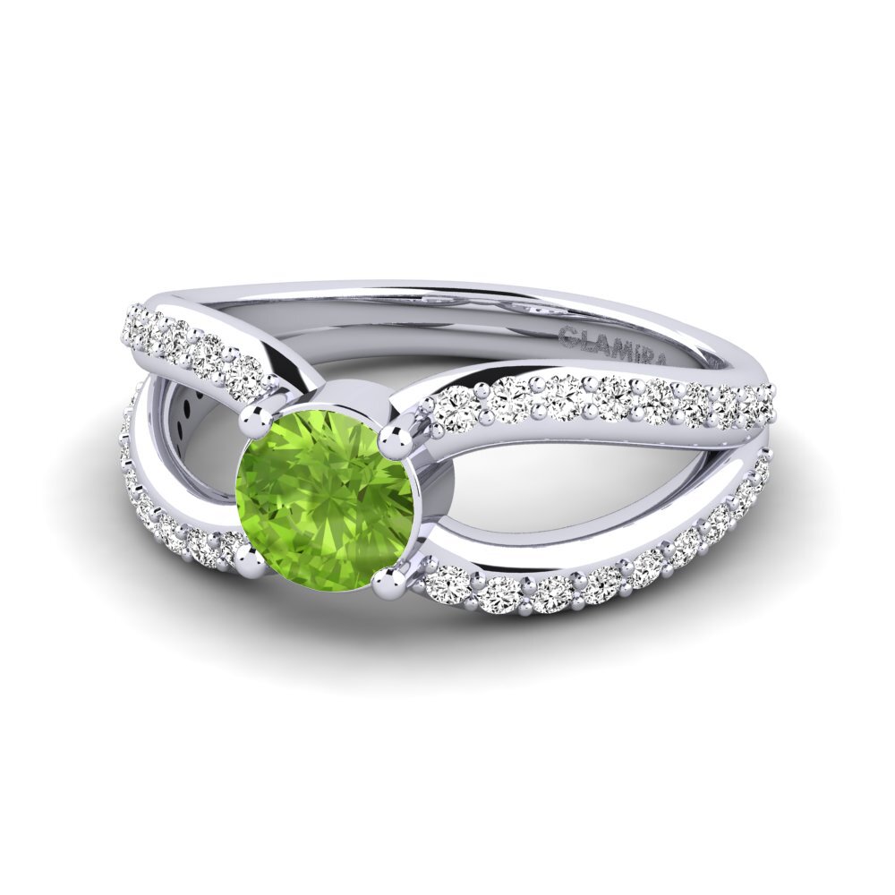 Peridoto Anillo de Mujer Odinga