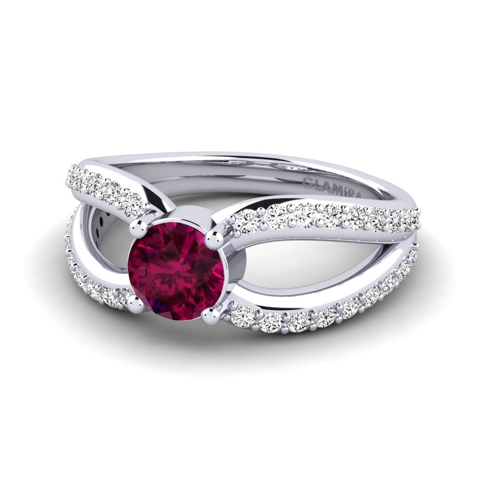 Rhodolite Garnet Women's Ring Odinga