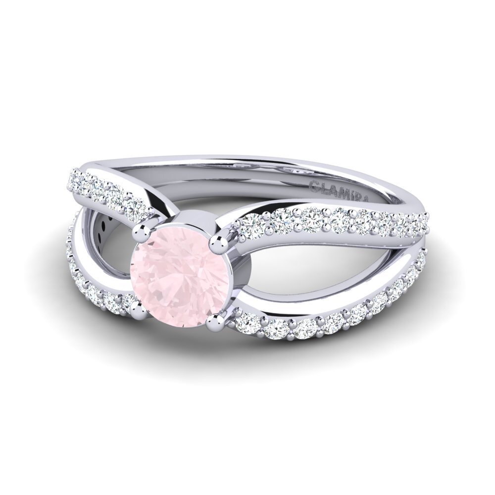 Rose Quartz Women's Ring Odinga