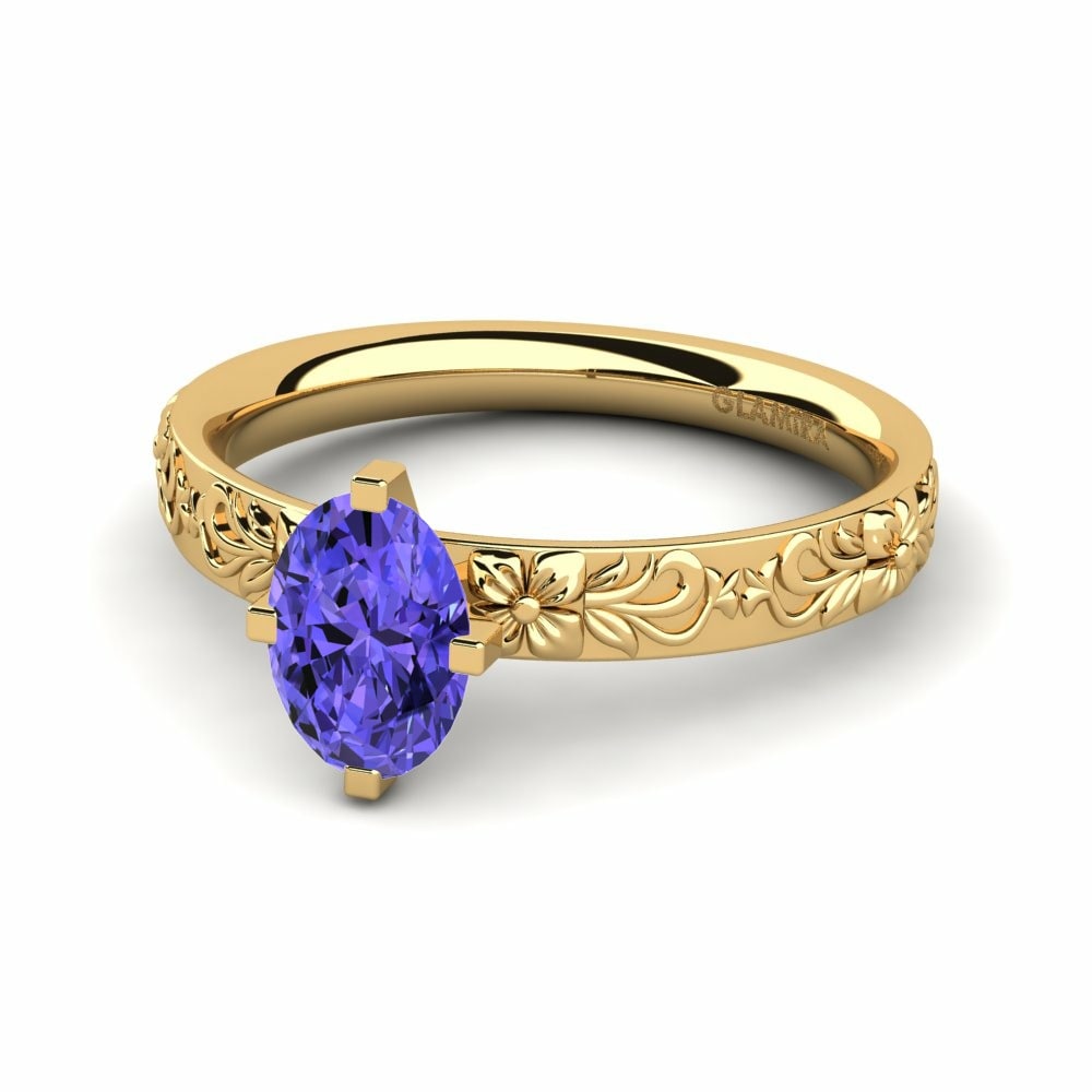 Anello di fidanzamento Oectra Tanzanite