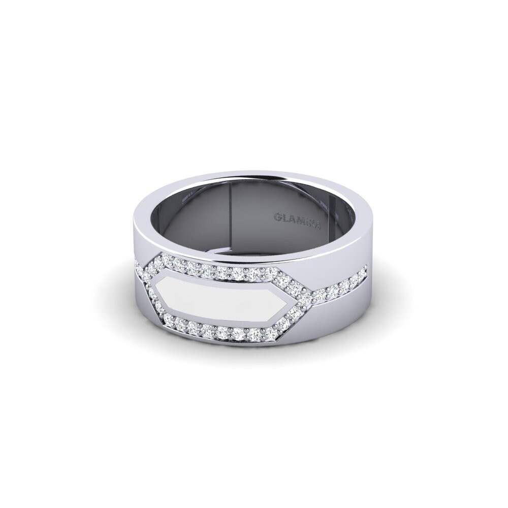 Weißgold 585 Ring Oectria