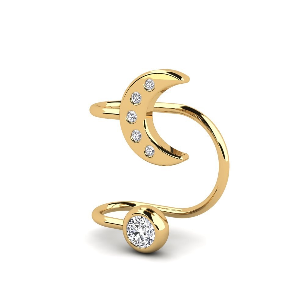 9ct Yellow Gold Women's Earring Ohanlon