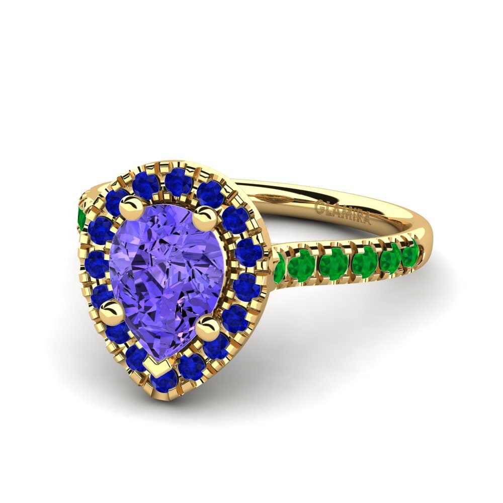 14k Yellow Gold Engagement Ring Oiffe