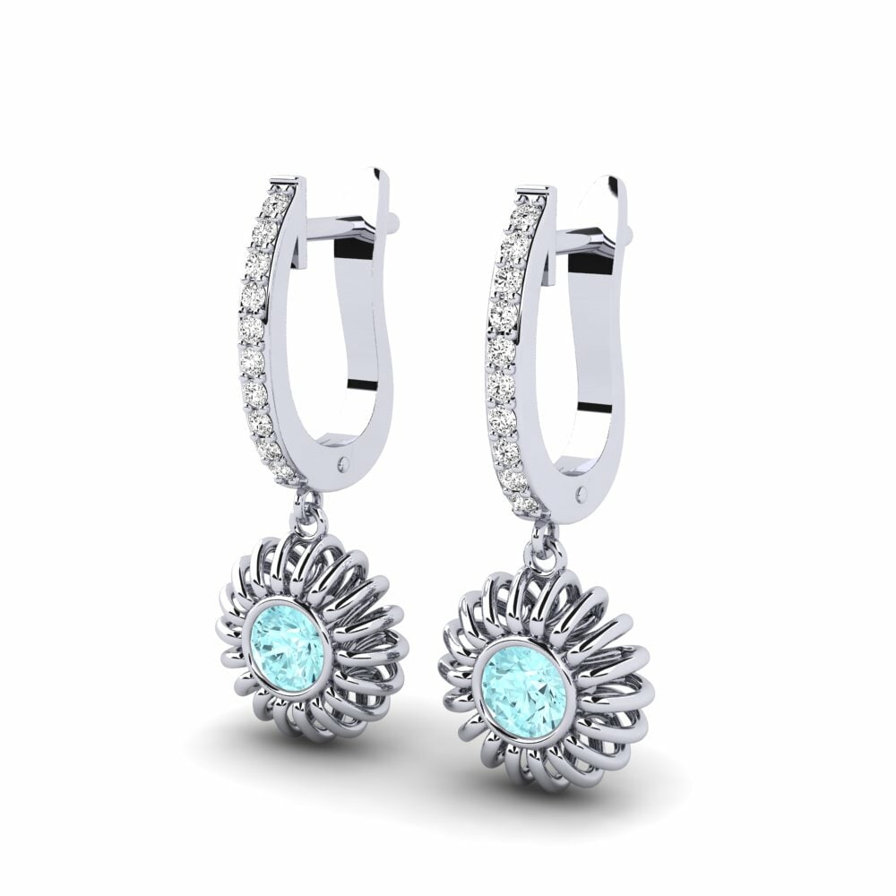 Aquamarine Earring Oison