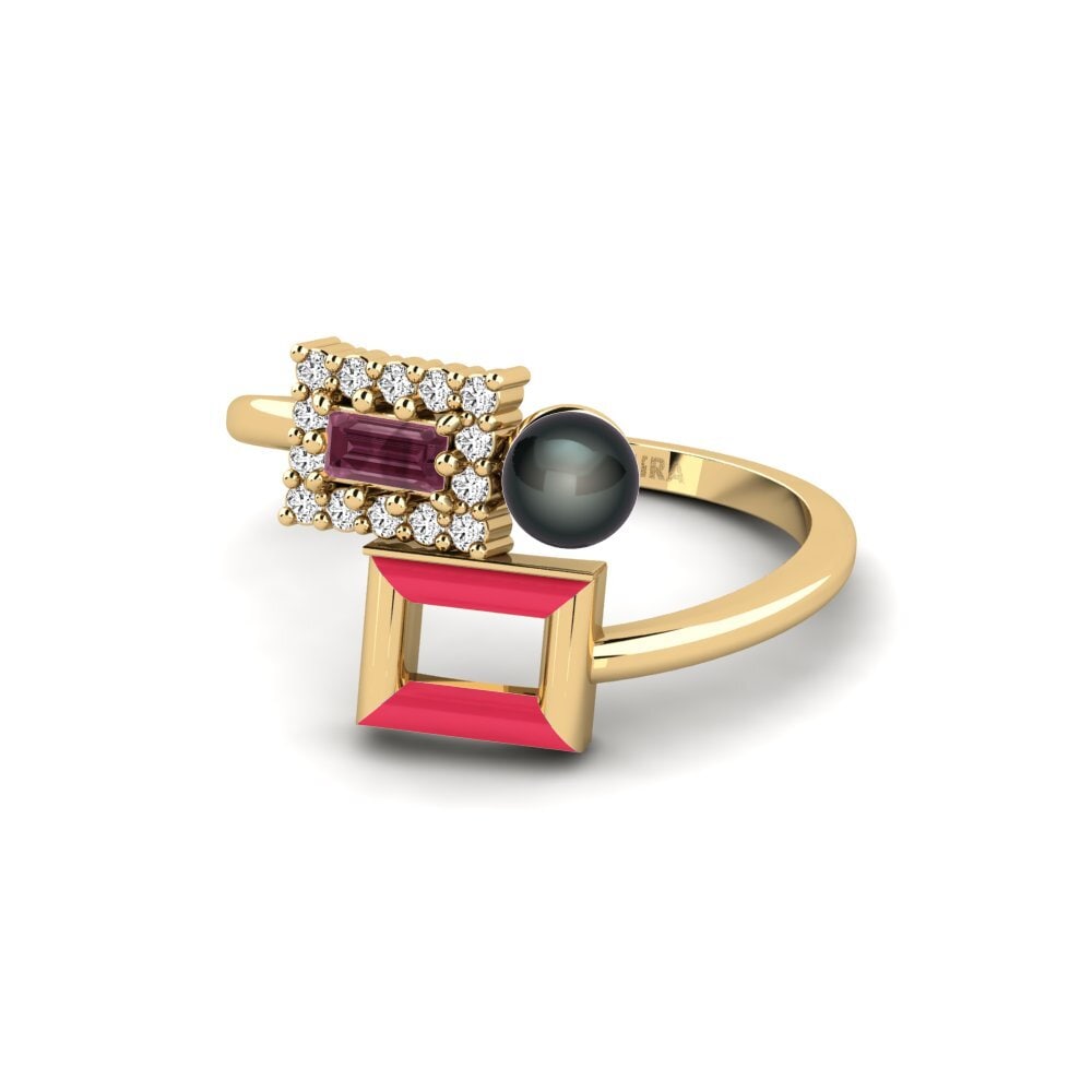 Granate Rhodolite Anillo Olathe