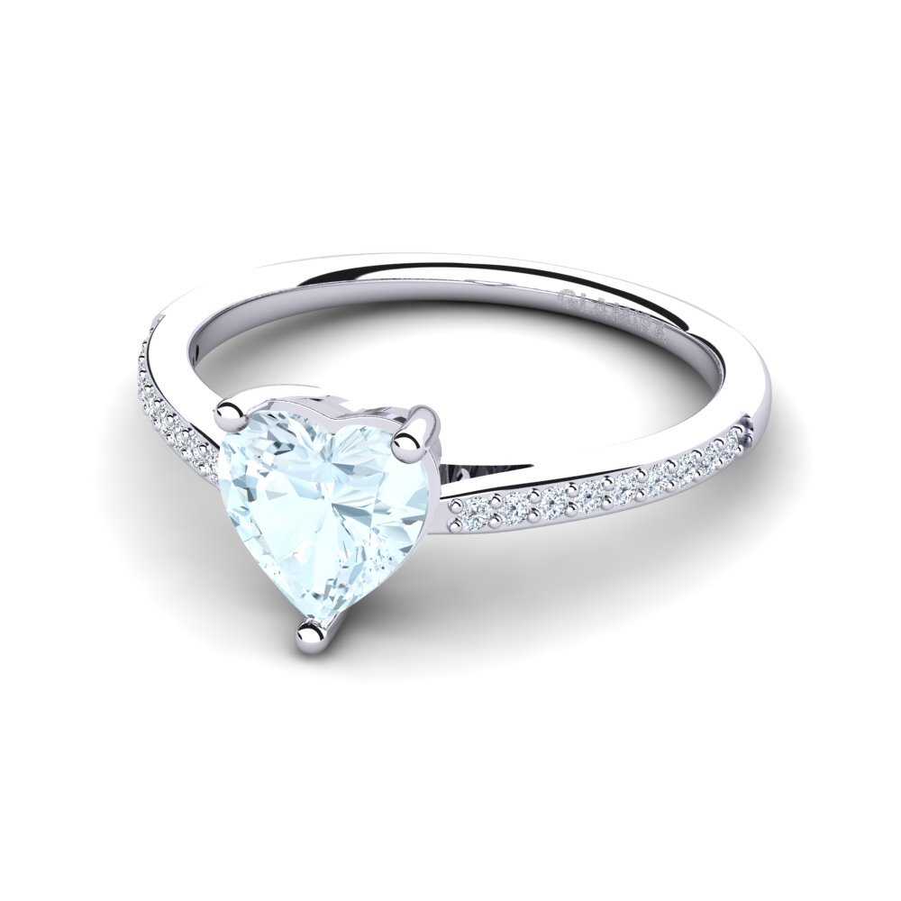 Aquamarine Women's Ring Oleysa