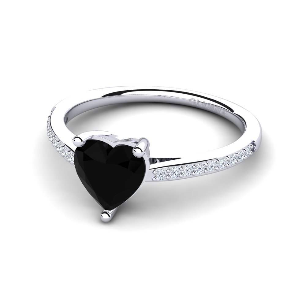 Black Onyx Women's Ring Oleysa