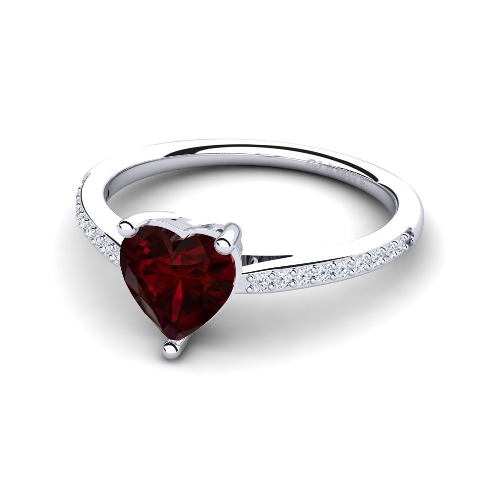 Garnet Women's Ring Oleysa
