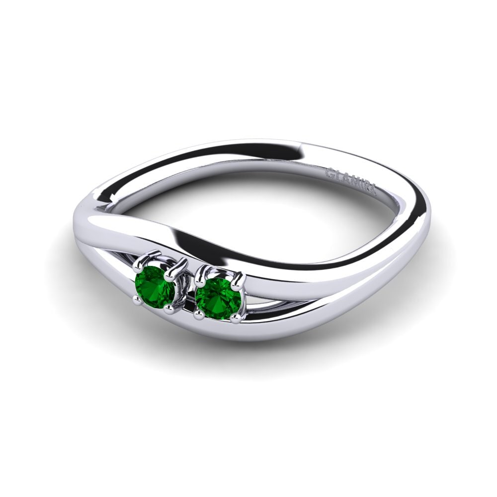 Green Zirconia Ring Olivka